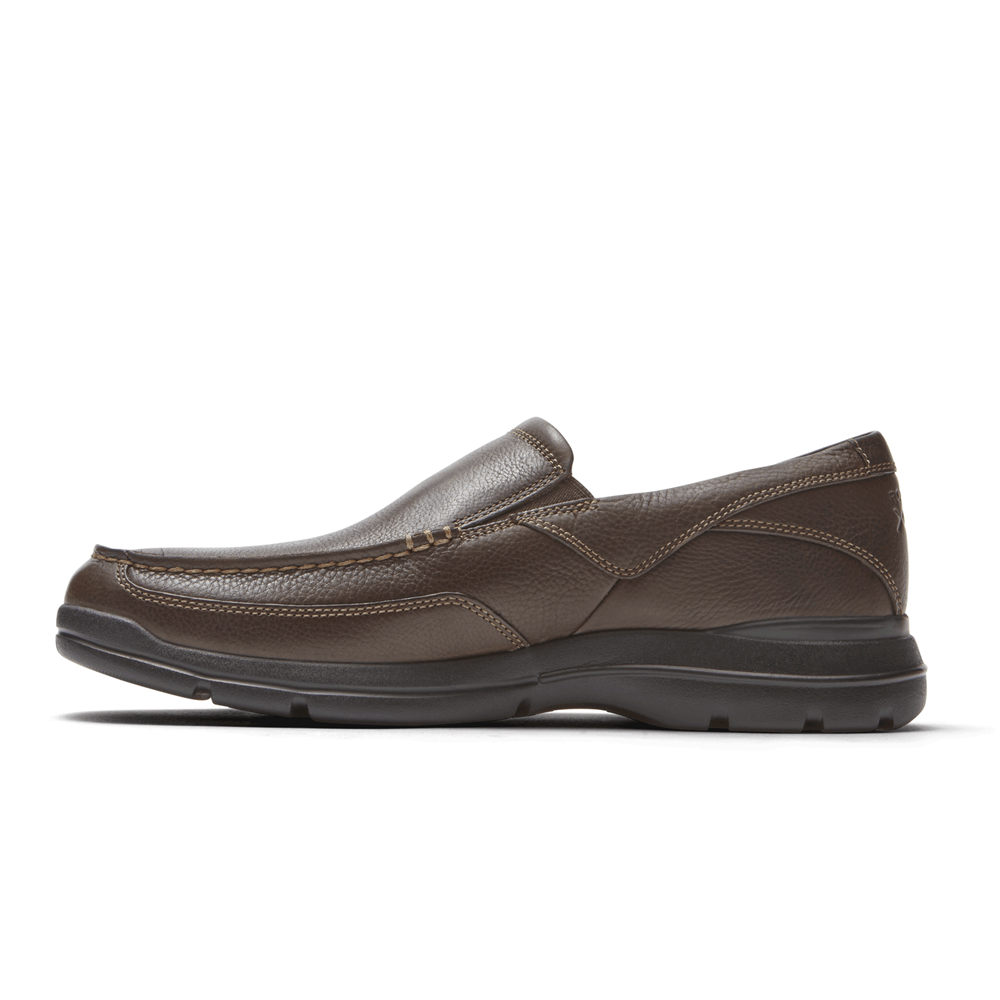 Rockport Mens City Play Two - Slip-On Brown - KPZ689207